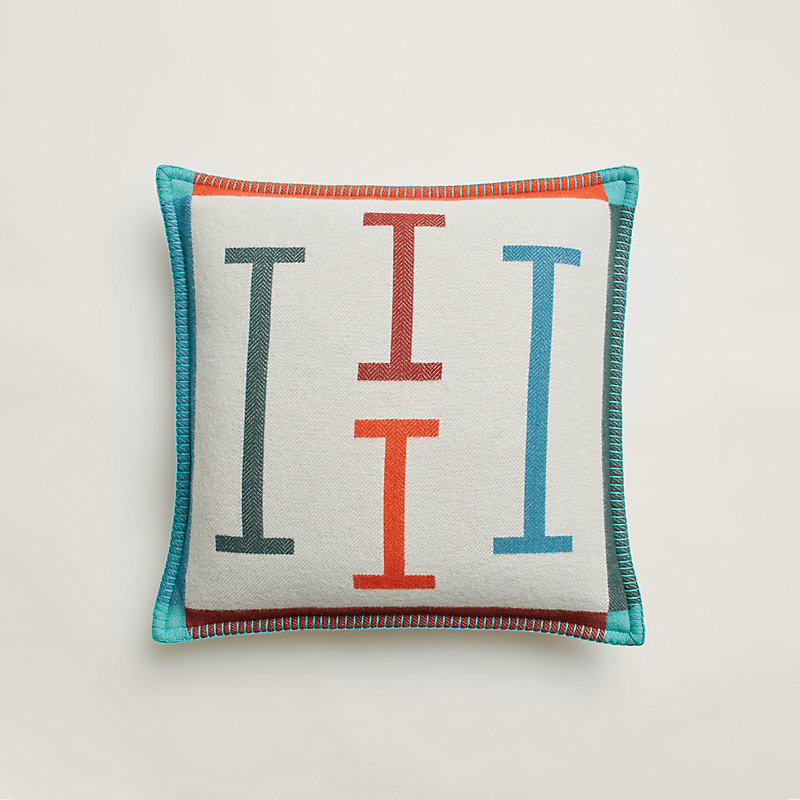 【極美品】 HERMES クッション H Casaque pillow ① Ithaque pillow | Hermès Mainland China